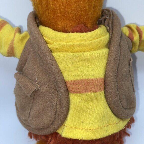 Vintage Gobo Fraggle Rock Tomy Plush Stuffed Animal 1983 Jim Henson Muppets 15” - Picture 3 of 15